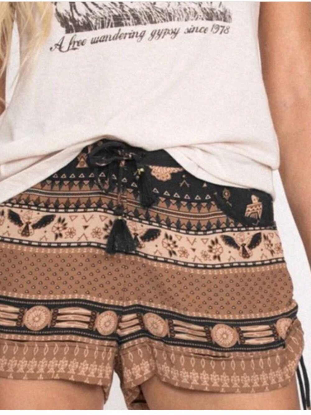 Spell & The Gypsy Phoenix Mustang Shorts | Small | Boho
